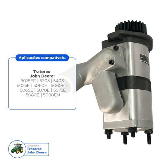 Bomba Hidráulica Aplicável Trator John Deere - RE223233