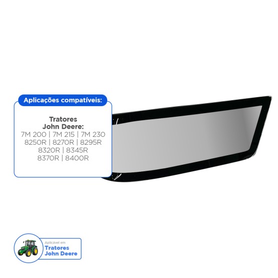 Lente Farol Dianteiro Direito Aplicável Trator John Deere RE331647