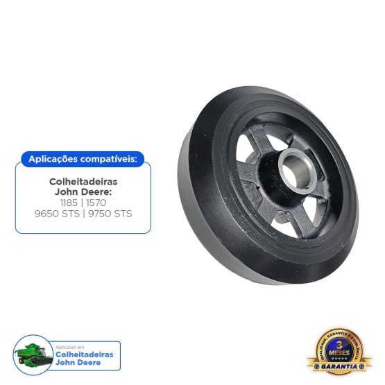 Amortecedor de Torção Aplicável Colheitadeiras John Deere - RE500917