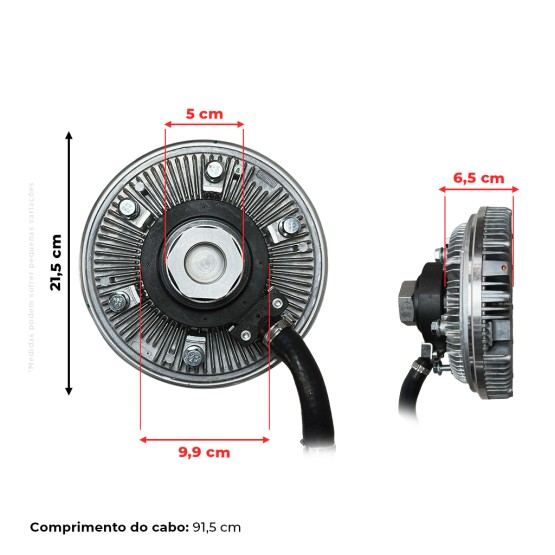 Embreagem Viscosa Aplicável Trator John Deere - RE596807
