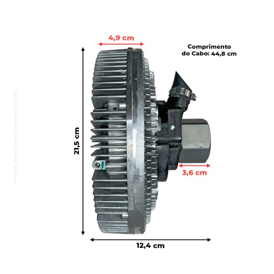 Embreagem da Viscosa Aplicável Tratores John Deere - Re596807