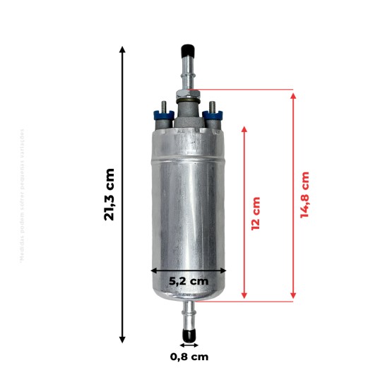Bomba De Combustível Elétrica Aplicável Trator John Deere - AL168483