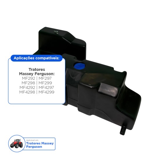 Tanque Combustível Lado Direito Aplicável Trator Massey Ferguson - 073476