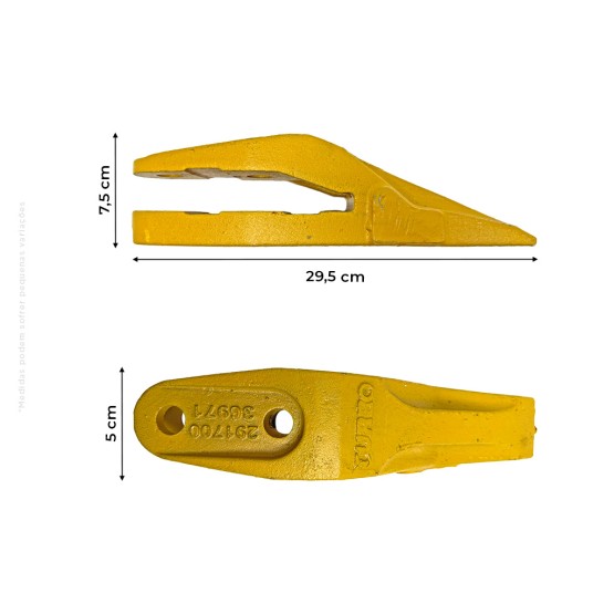 Dente Central Caçamba Aplicável SDLG - 29170036972