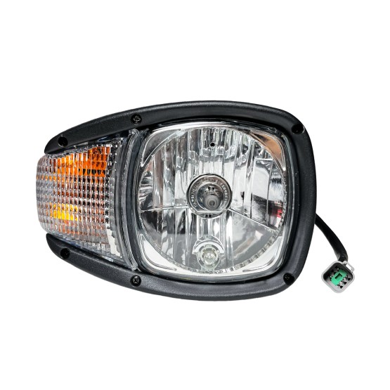 Farol Dianteiro Esquerdo Aplicável Pás Carregadeiras Caterpillar - 3443456