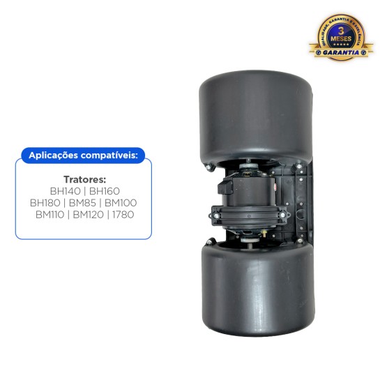 Motor Ventilador Ar 12v Aplicável Tratores Valtra Valmet Bh
