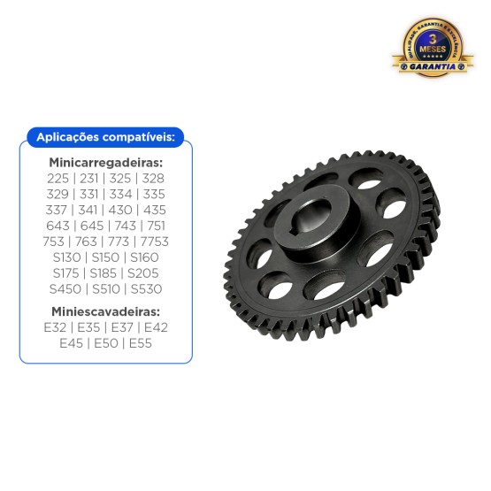 Engrenagem Da Bomba De Óleo Aplicável Kubota V2403 Bobcat - 3975441