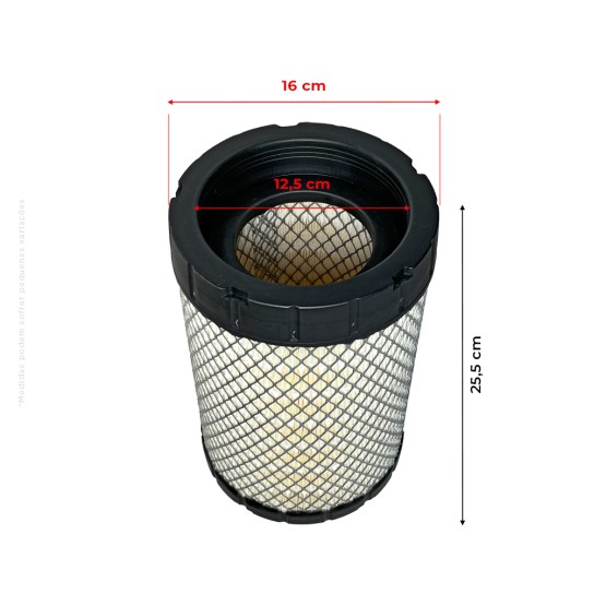 Filtro De Ar Externo Da Cabine Aplicável Bobcat - 7008043