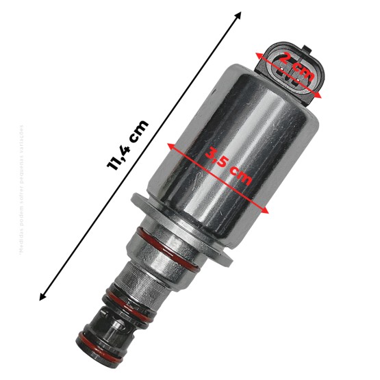Válvula Solenoide 12v Aplicável Trator New Holland - 84273815