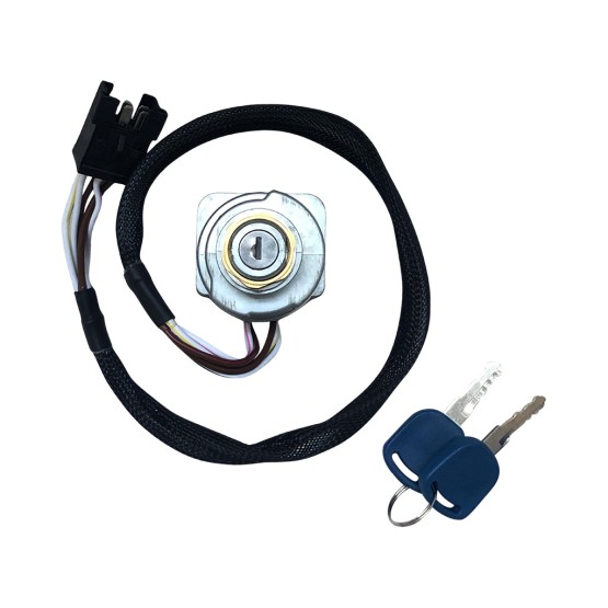 Interruptor de Ignição com Chave Aplicável New Holland - 87561528