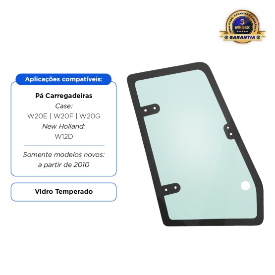 Vidro Janela Superior Ld Aplicável Case W20e W20f 87606945