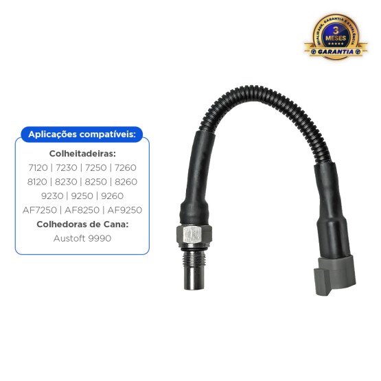 Sensor De Rotação Aplicável Colheitadeira Case 9230 87662555
