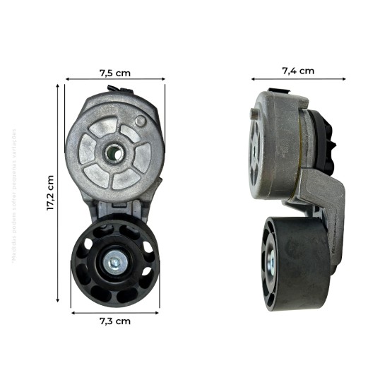Tensor Da Correia Aplicável Trator New Holland - 87801838