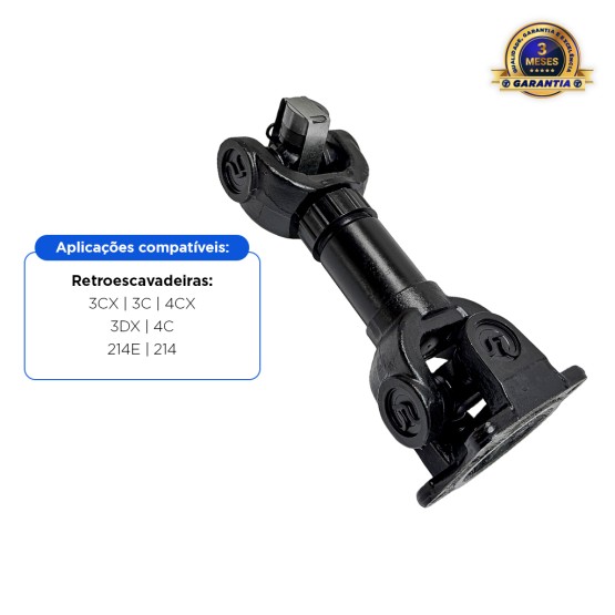 Eixo Cardan Traseiro Aplicável Retroescavadeira JCB - 91460187