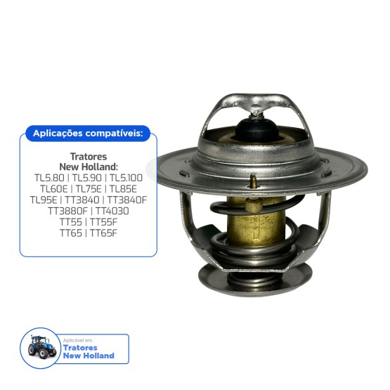 Válvula Termostática Aplicável New Holland - 98463638