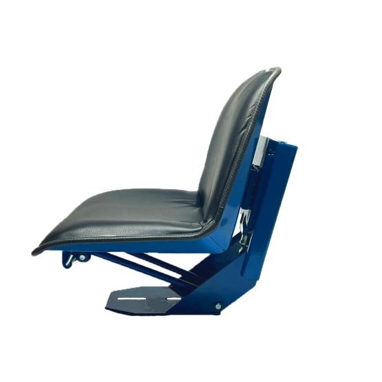 Banco Para Trator Ford D5nn400d Assento Concha Azul