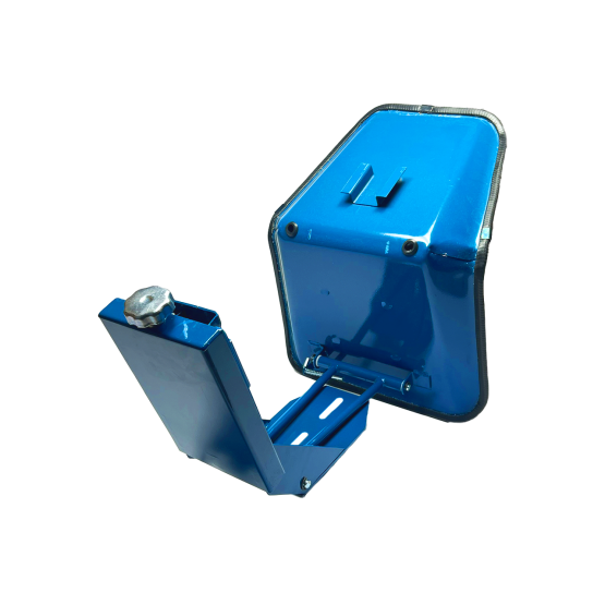 Banco Para Trator Ford D5nn400d Assento Concha Azul