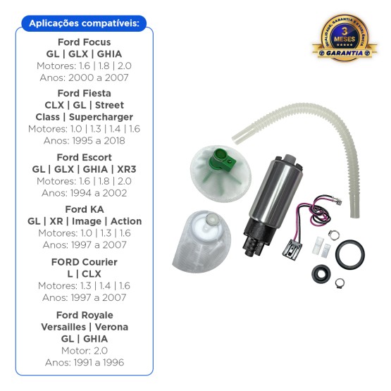 Bomba Combustível 12v A Gasolina Ford Focus 2004 A 2007