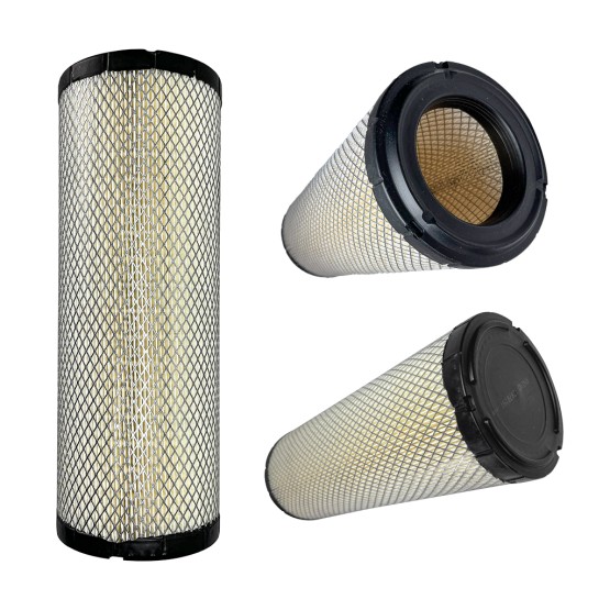 Kit Filtro De Ar De Motor Aplicável Retroescavadeira Case - 128781A1