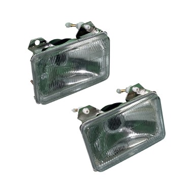 Par De Farol Dianteiro Esquerdo e Direito Aplicável Trator John Deere - MN10029 