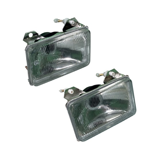 Par De Farol Dianteiro Esquerdo e Direito Aplicável Trator John Deere - MN10029 
