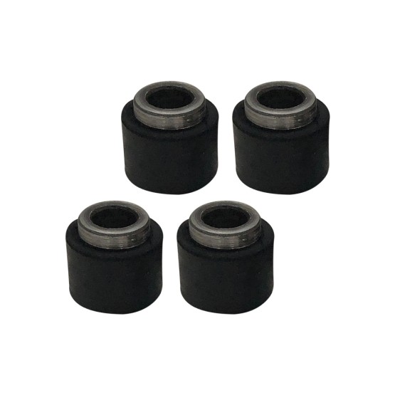 Kit 4un Coxim Bucha Acoplamento Aplicável Retro Case - N14330