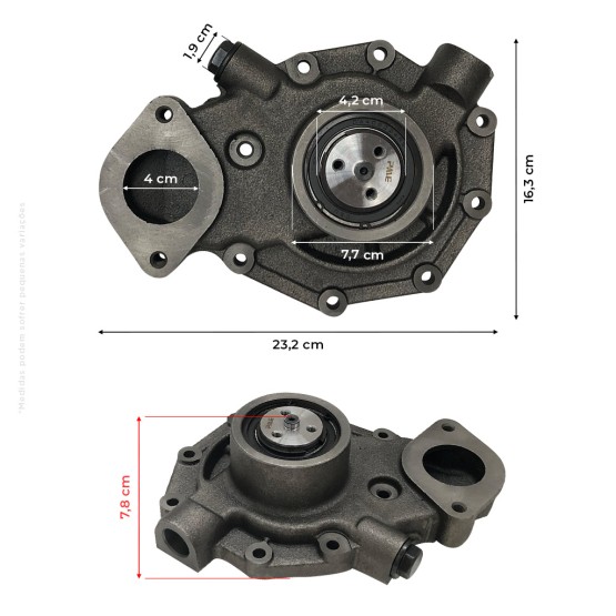 Bomba D'água Aplicável John Deere - RE505980