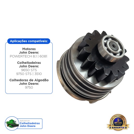Bomba De Água Aplicável John Deere Motor 8.1 - Re521503