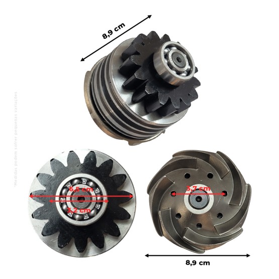 Bomba De Água Aplicável John Deere Motor 8.1 - Re521503