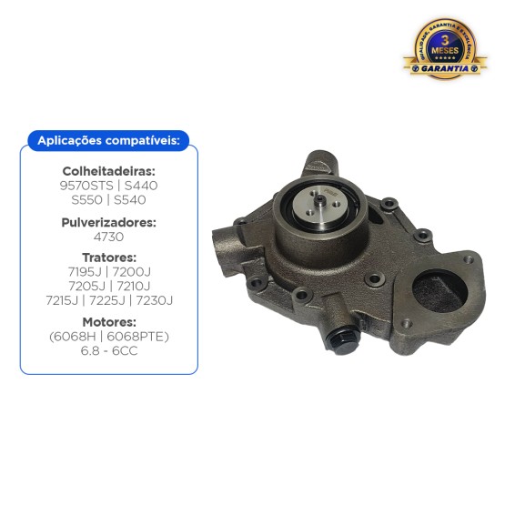 Bomba D'água Aplicável Trator John Deere - RE546918