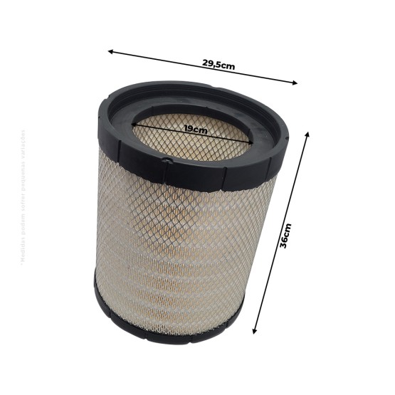 Filtro De Ar Externo Aplicável Trator John Deere - RE587791