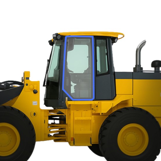 Vidro Da Porta Esquerda Aplicável Pá Carregadeira John Deere - T244710