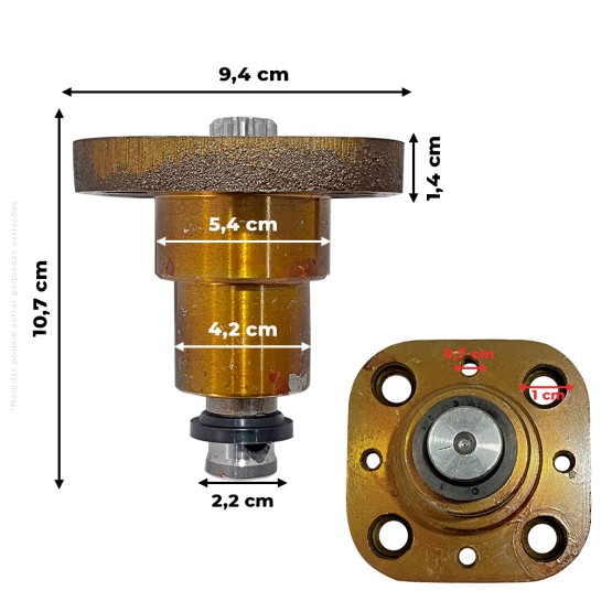 Adaptador Para Hidrostática Modelos TRW Tratores Agricolas