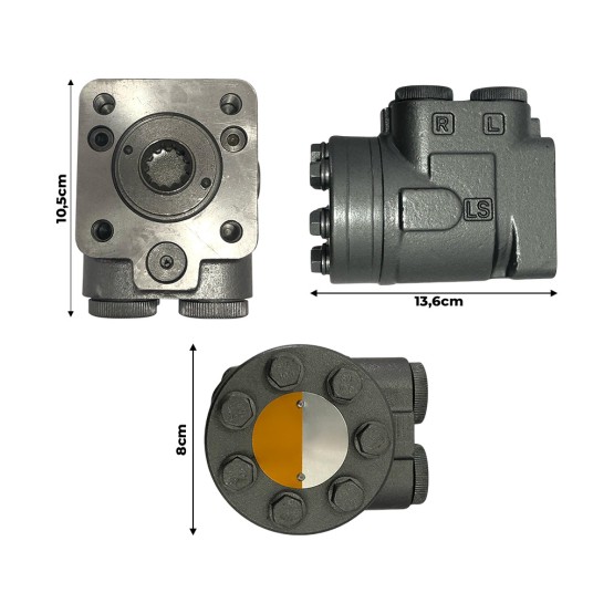 Orbitrol Direção Hidráulica Trator Massey Ferguson - 047158
