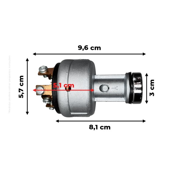 Chave De Ignição Aplicável Komatsu - 0808610000