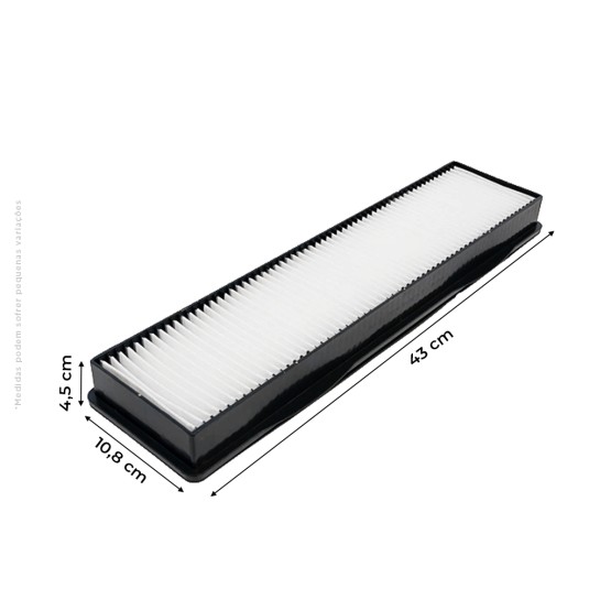 Filtro De Ar Condicionado De Papel Da Cabine Aplicável Volvo - 11703979