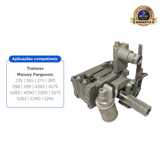 Bomba Do Hidráulico Estria Fina Aplicável Trator Massey 275/283/4275 - 1490361