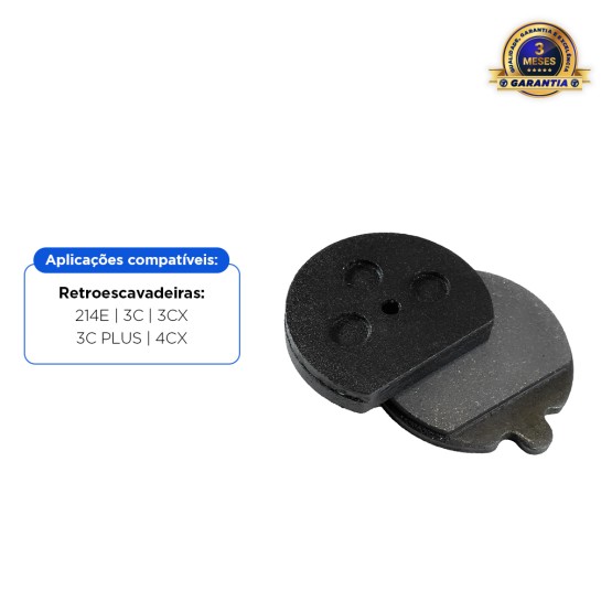 Pastilha De Freio Aplicável Retroescavadeira JCB - 15/920103