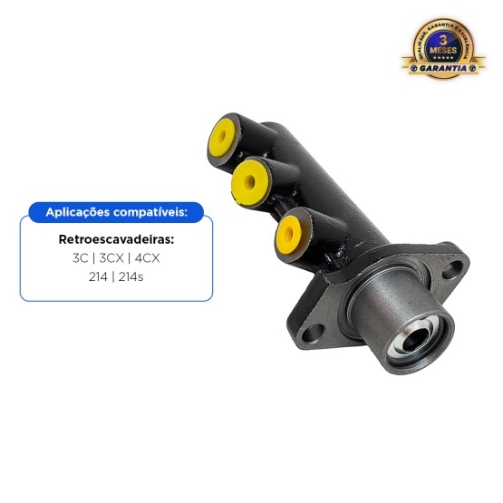Cilindro Mestre Do Freio Aplicável Retroescavadeira JCB - 15/920389