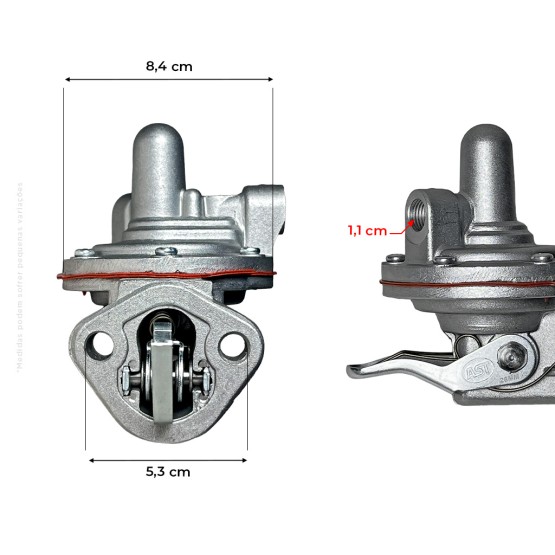 Bomba Alimentadora De Combustível Trator Massey Ferguson - 2641327