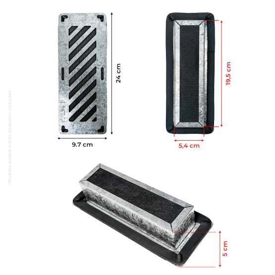 Filtro Ar Condicionado Carvão Ativado Aplicável Pulverizador Jacto - 272434