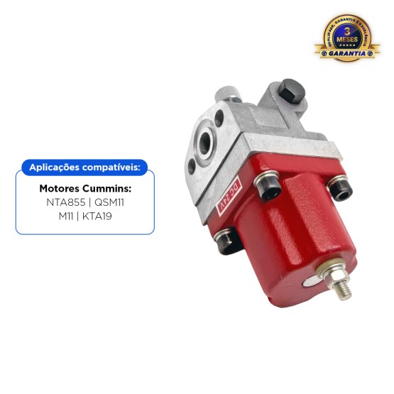 Válvula Do Solenoide De Parada Aplicável Motor Cummins - 3018453