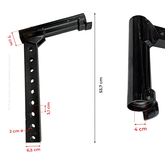 Suporte Da Manga De Eixo Do Braço Do Levante Aplicável Trator Massey Ferguson - 3148819