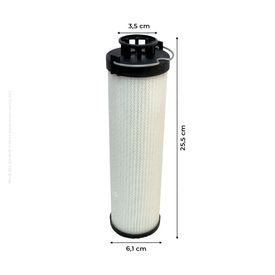 Filtro De Cartucho De Óleo Hidráulico Aplicável Retroescavadeira JCB - 32/925346