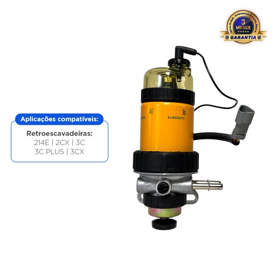 Filtro Separador De Combustível Retroescavadeira Aplicável JCB - 32925914