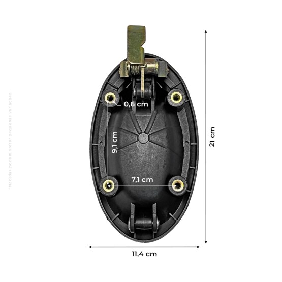 Maçaneta do Puxador de Porta Aplicável Máquinas JCB - 333/Y2923