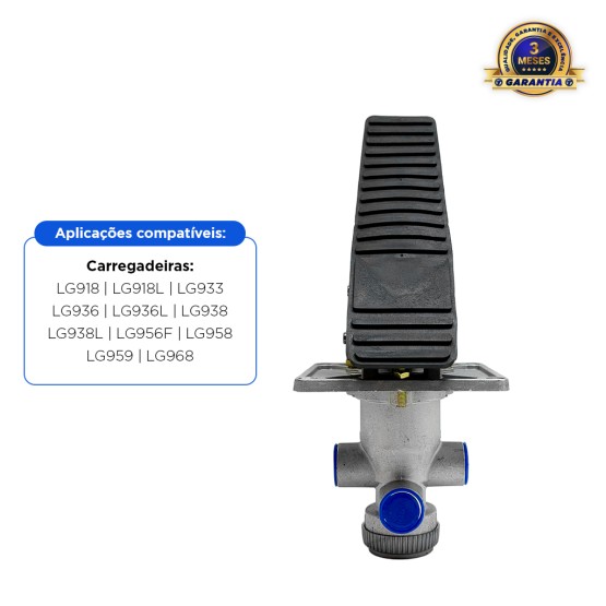 Válvula Do Pedal De Freio Aplicável Carregadeira SDLG - 4120001795