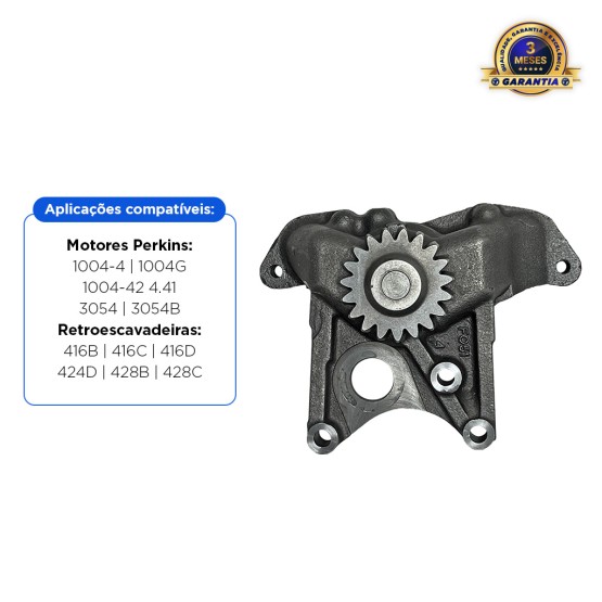 Bomba De Água Aplicável Motor Perkins - 4132F051