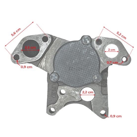 Bomba De Água Aplicável Motor Perkins - 4132F051