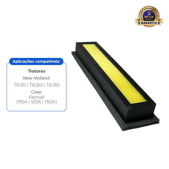 Filtro De Ar Cabine  Aplicável Trator New Holland / Case - 47688952